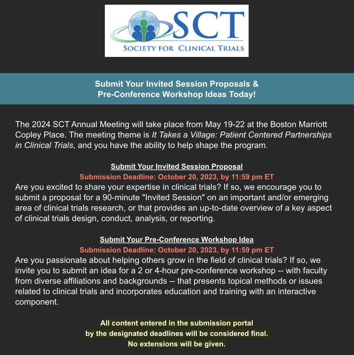 Society For Clinical Trials 2024 Institute For Clinical And   Screenshot 2023 09 19 At 1.35.16 PM 